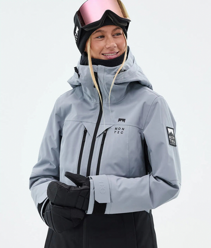 Moss W Veste de ski pour femme – Bleu doux / Noir